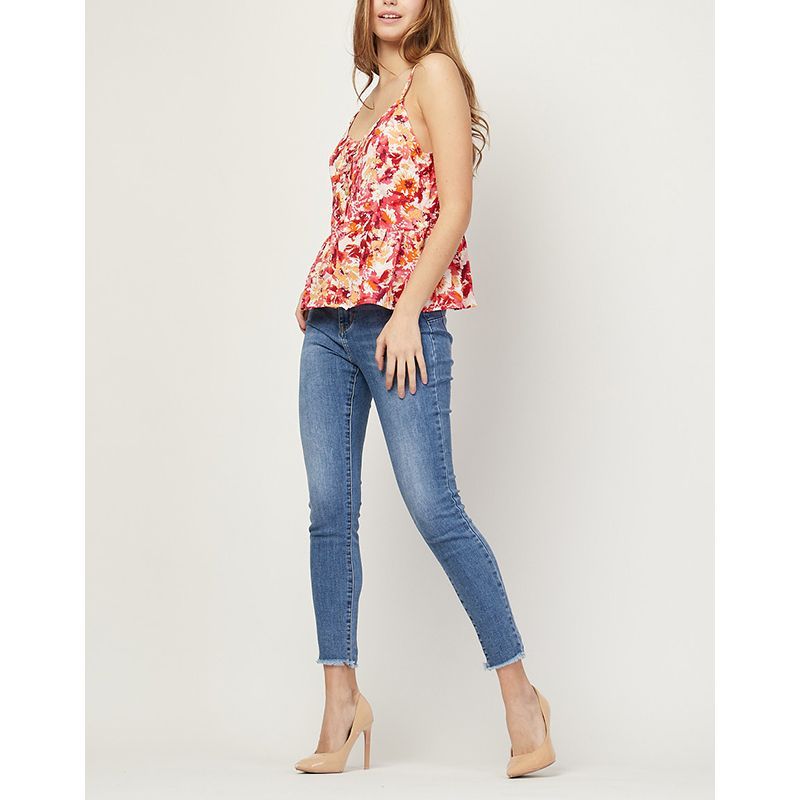 Blusa Flores Tirantes - Imagen 2