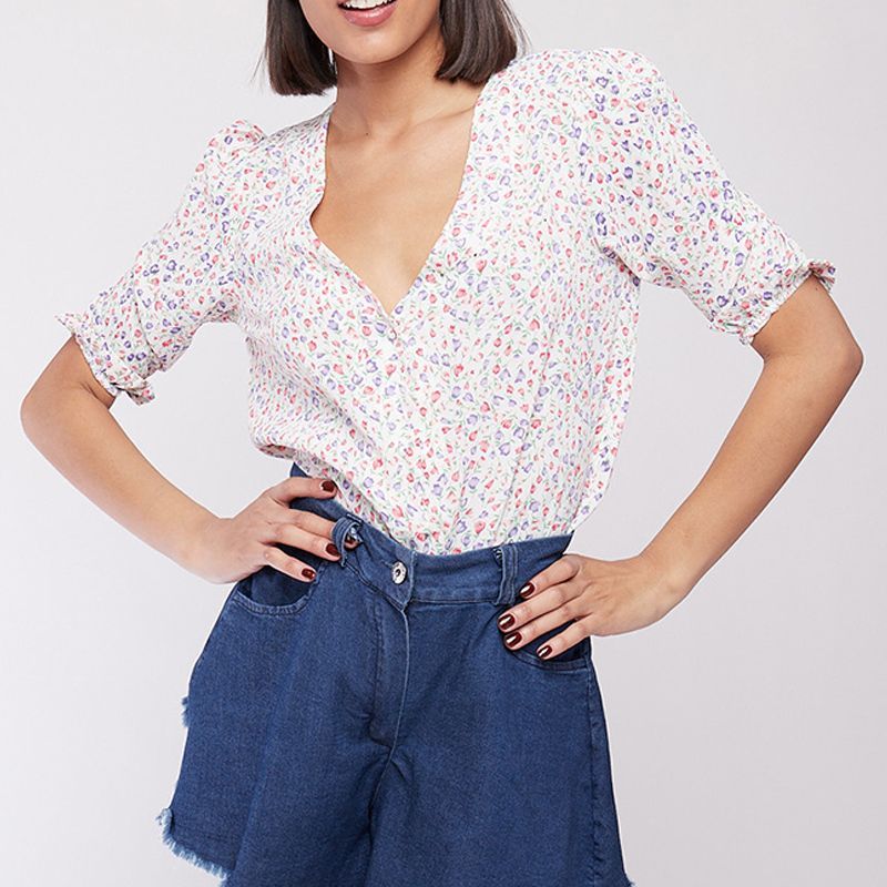 Camisa Tulipanes