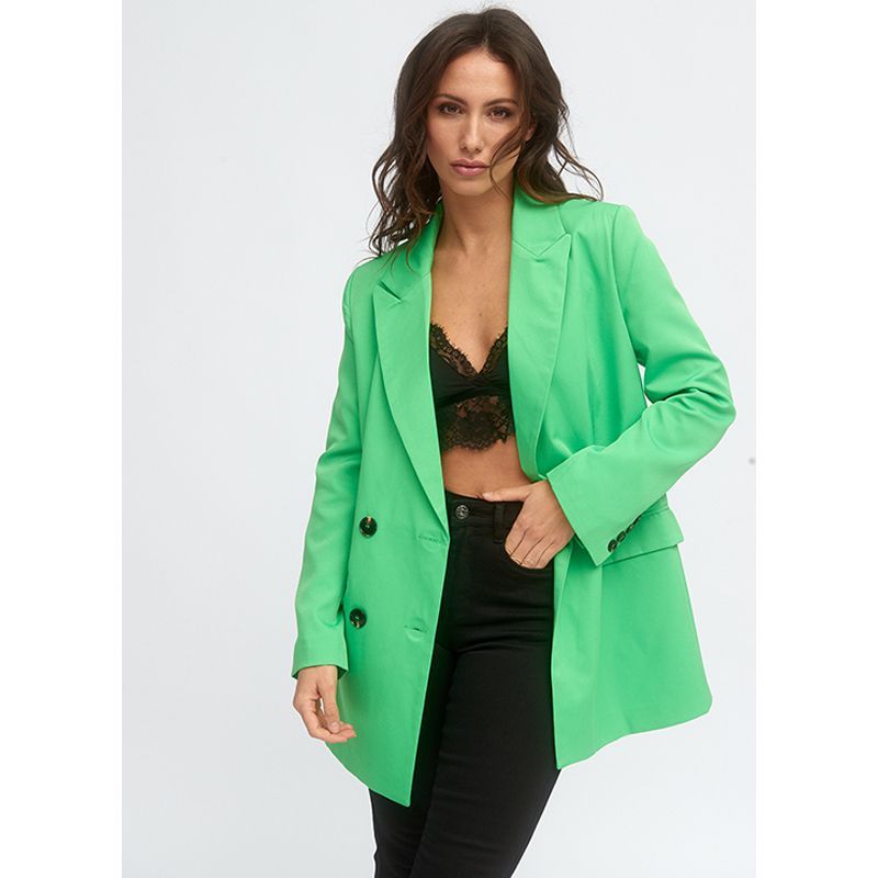 Blazer Cruzada Oversize Verde