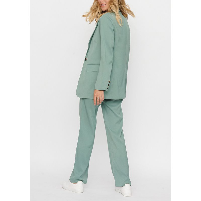 Blazer Traje Verde Jade - Imagen 4