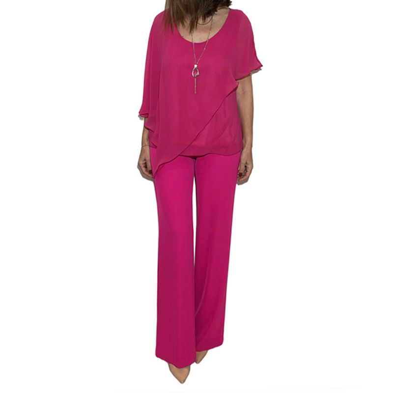 Pantalón Palazzo Fucsia - Imagen 2