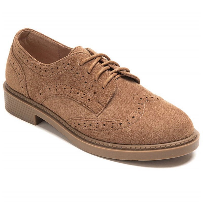 Mocasín Pespuntes Camel