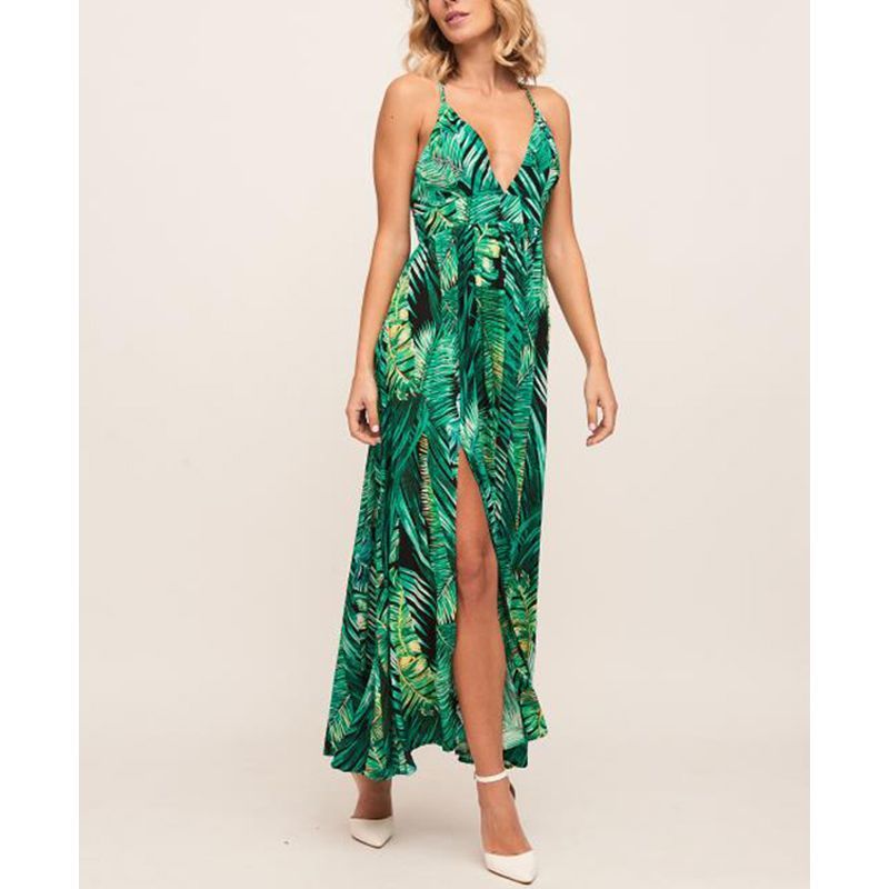 Vestido Largo Tropical