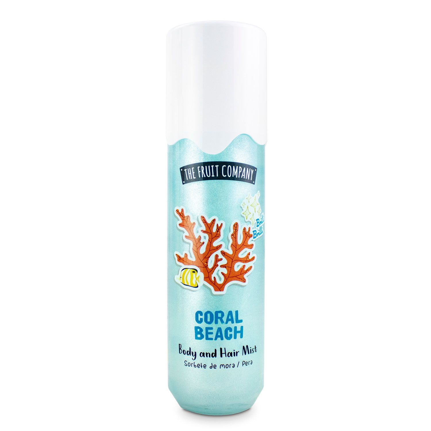 Hair & Body Mist Coral Beach Glitter 200 ml