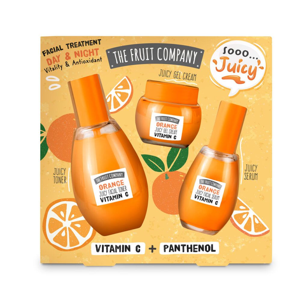 Set Tratamiento Facial Juicy Skin Naranja