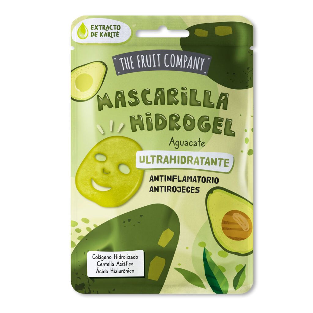 Mascarilla Facial Hidrogel Aguacate Ultrahidratante 31g