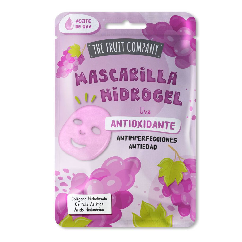 Mascarilla Facial Hidrogel Uva Antioxidante 31g