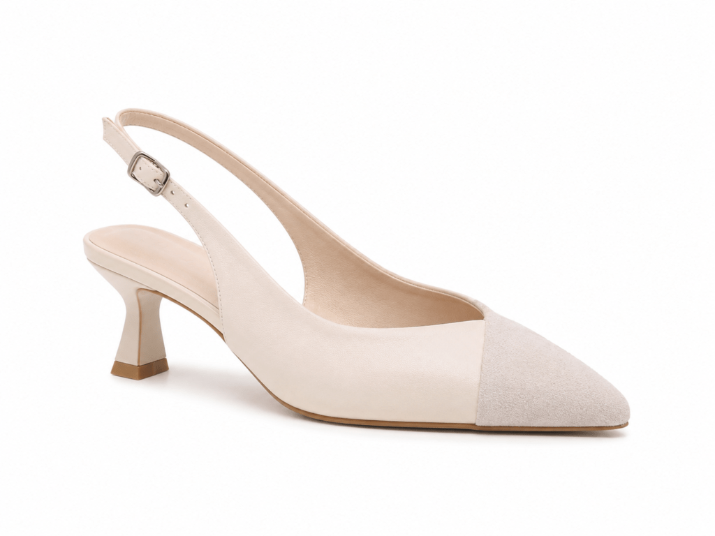 Zapato Puntera Piezas Blanco