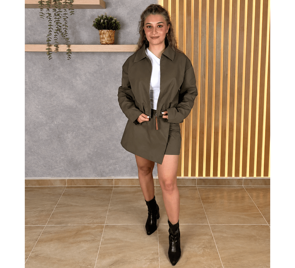 Chaqueta Bomber Conjunto Topo